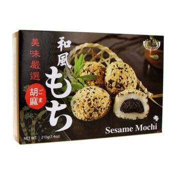 Mochi style japonais aux deux sésames 210g (6p)