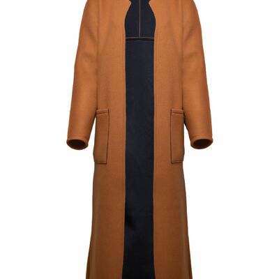 Emma - Long reversible coat