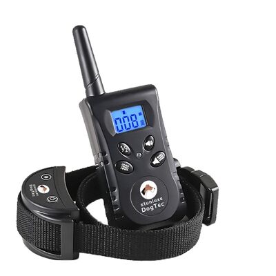 Remote dog trainer 520-1 to 500M. Robust, all-weather, for all dog sizes