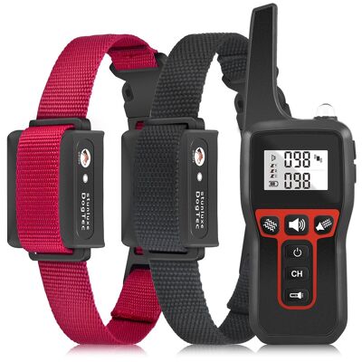 Dog combi anti-barking & remote trainer 529-2 up to 1000 meters. For 2 dogs. Dog size 1.8-54kg.