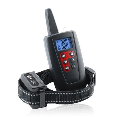 Remote dog trainer 526-1 up to 1000M with sound, light & vibration. Robust, all-weather, for all dog sizes.