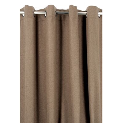 Rideau laine et cachemire cappucino - H260cm x l140cm