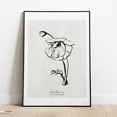 Affiche Ink Flower No.1