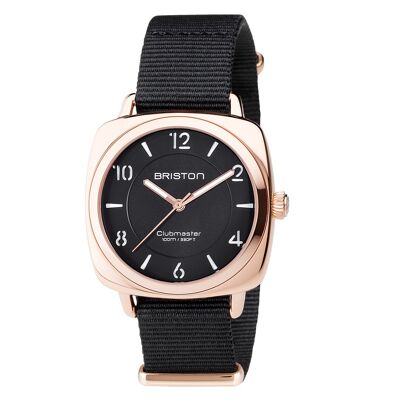 Clubmaster Chic PVD or rose cadran noir