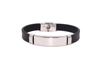 Bracelet en acier inoxydable pour homme 1