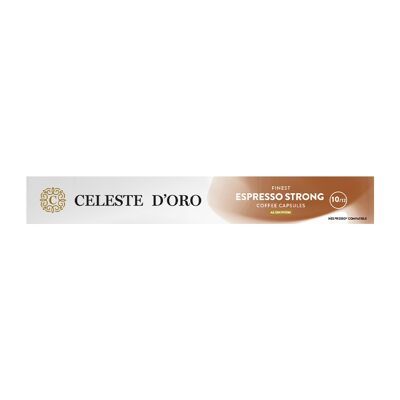 Celeste d'Oro Finest Espresso Strong c/Nespresso (10)