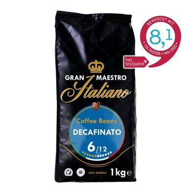 Gran Maestro Italiano Decafinato (fagioli da 1kg)