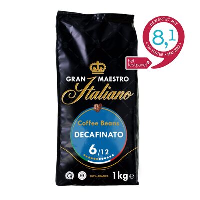 Gran Maestro Italiano Decafinato (frijoles 1kg)