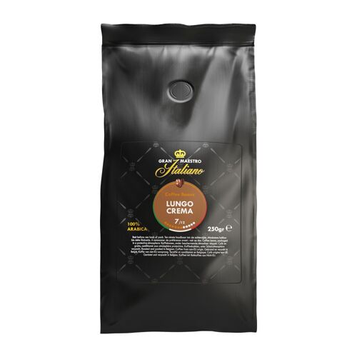 Gran Maestro Italiano Lungo Crema (250gr beans)