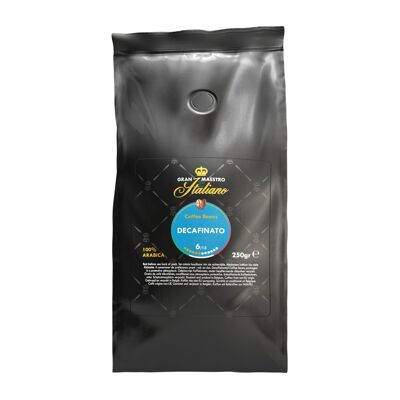 Gran Maestro Italiano Decafinato (250 gr beans)