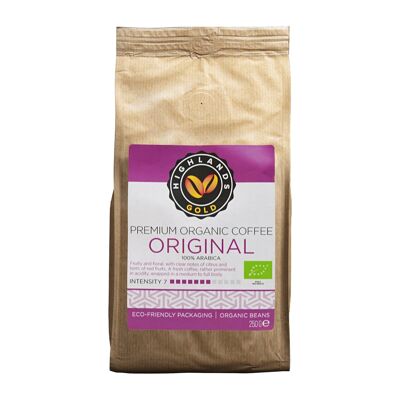 (Organic) Highlands Gold Original (250g beans)