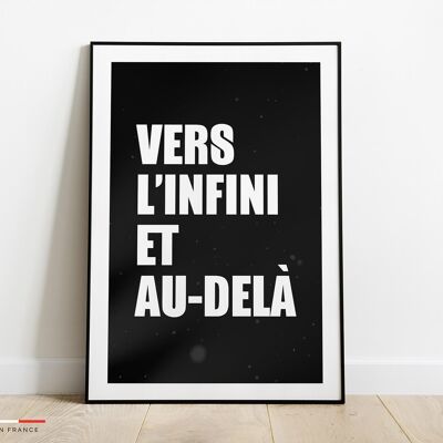 Affiche Vers l'infini et au-delà