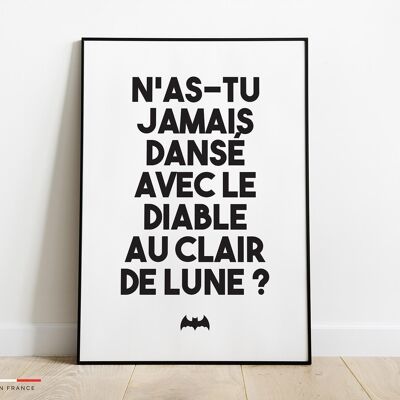 Affiche Citation Batman -42x59,4cm