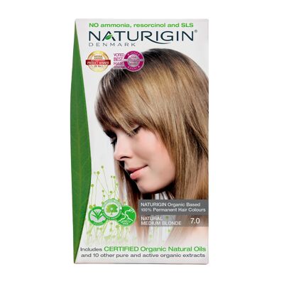 NATURIGIN Coloration Cheveux Blond Moyen Naturel 7.0