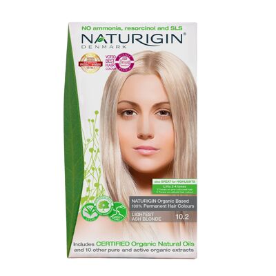 NATURIGIN Hair Colour Lightest Blonde Ash 10.2