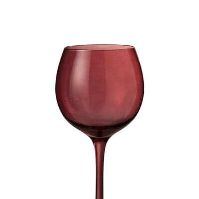 copa de vino coloreado vidrio burdeos