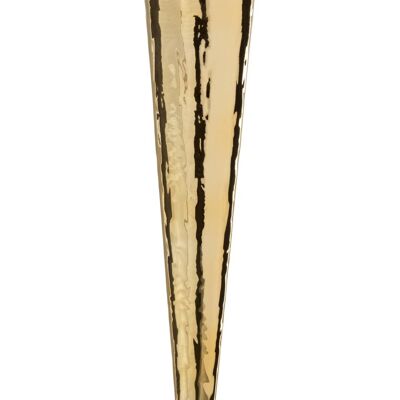 flauta champan irregular cristal oro