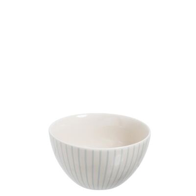 bol lineas porcelana blanco/azul