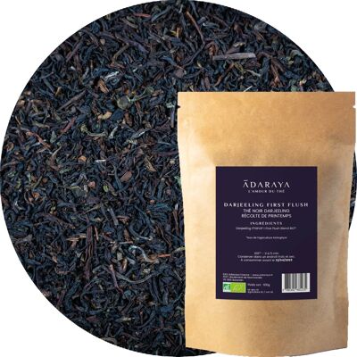Organic black tea Darjeeling First Flush doypack 100g