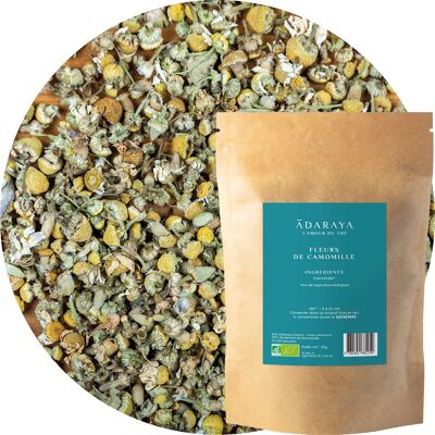 Flores de manzanilla ecologicas doypack 40g