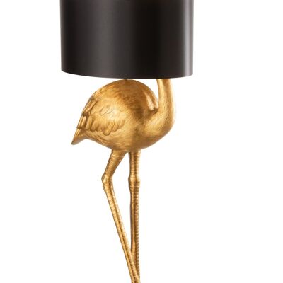 lampara flamenco resina oro/negro