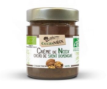 CREME DE NOIX - cacao de Saint Domingue - 200gr