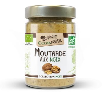 MOUTARDE AUX NOIX - 180gr