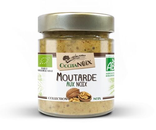 MOUTARDE AUX NOIX - 100gr