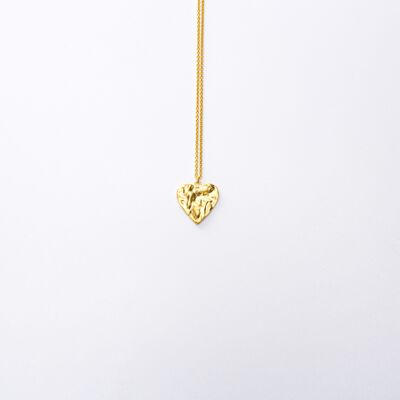 Collana cuore d'oro