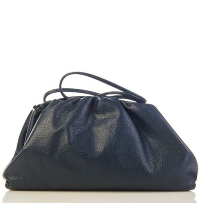 Padova Blue Leather Bag