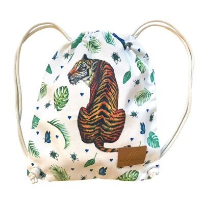 Kids backpack tiger