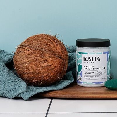 Kokos-Spirulina-Haarmaske 300 ml