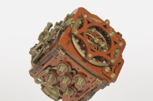 La célèbre puzzle Boxe Steampunk en KIT "MECANIGMA"