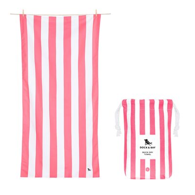 Towel - Beach - Cabana - Large - Kuta Pink