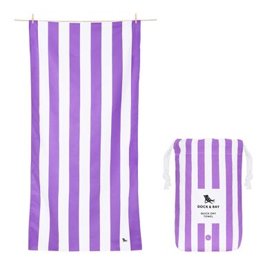 Towel - Beach - Cabana - Large - Brighton Purple
