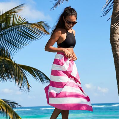 Towel - Beach - Cabana - Extra Large - Phi Phi Pink