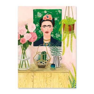 Postkarte Frida