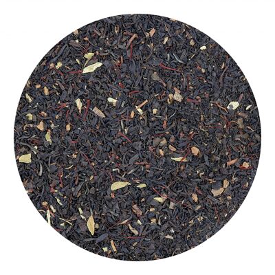 Black Tea & Saffron- Loose Tea-300gr - White Label