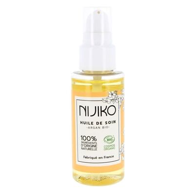 Multi-purpose organic care oil with argan