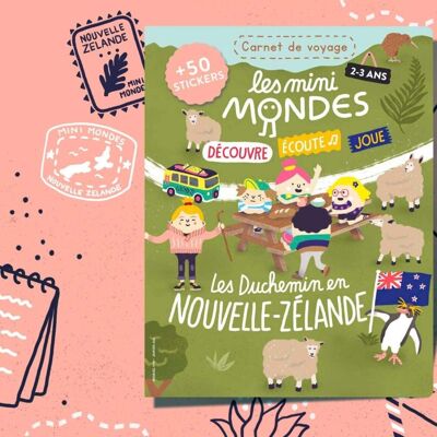 New Zealand children's notebook 2-3 years old - Les Mini Mondes