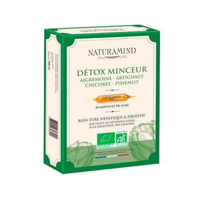 Detox adelgazante orgánico - 20 ampollas