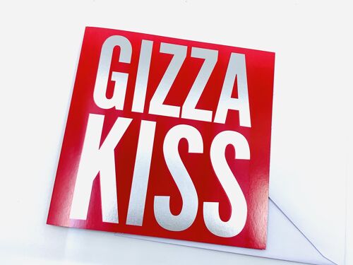 Valentine Cards - Gizza Kiss
