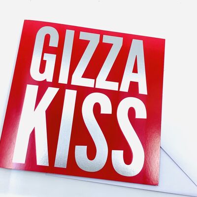 Valentine Cards - Gizza Kiss
