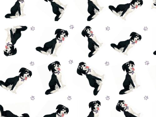 Cute Dog Gift Wrap - Dog Themed Wrapping Paper