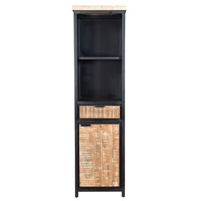 Cod 1 Door 1 Drawer Cabinet 180x40x50 cms -CMAM006NAT