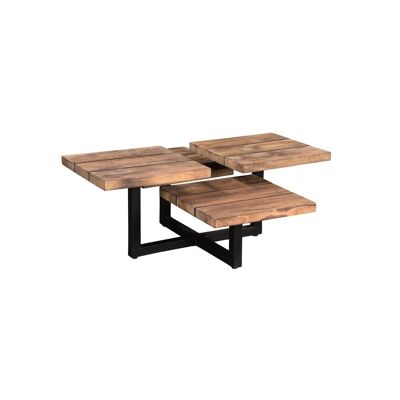 Barn Center Table 105x105x42 cms -BMCT006NAT