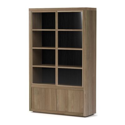 Fort 2 Door Cabinet 120x40x194 cms -FOCB003NAT