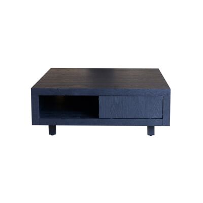 Fort Square Coffee Table 2 Sliding Door 95x95x36 cms -FOCT002BLK