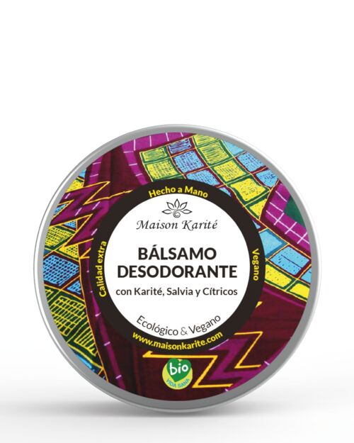 Deodorant Balm with Shea Butter, Sage and Citrus