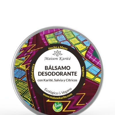 Deodorant Balm with Shea Butter, Sage and Citrus
